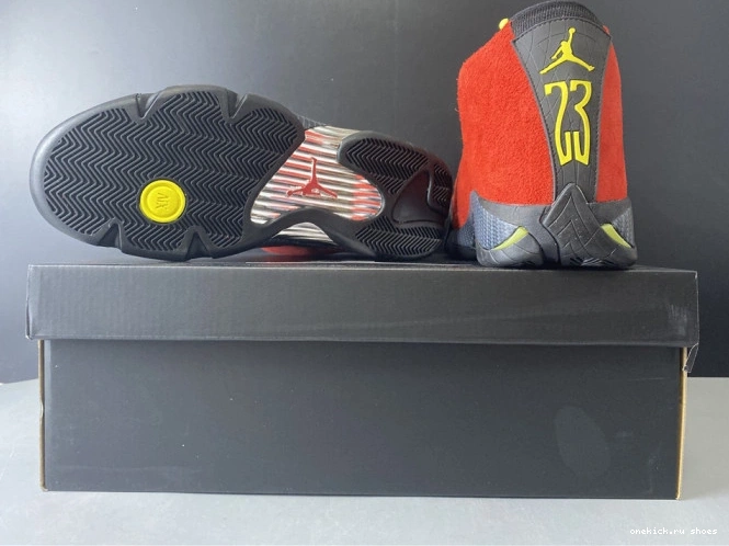 Rep Challenge Retro Jordan Air 14 Red 654459-670 0813